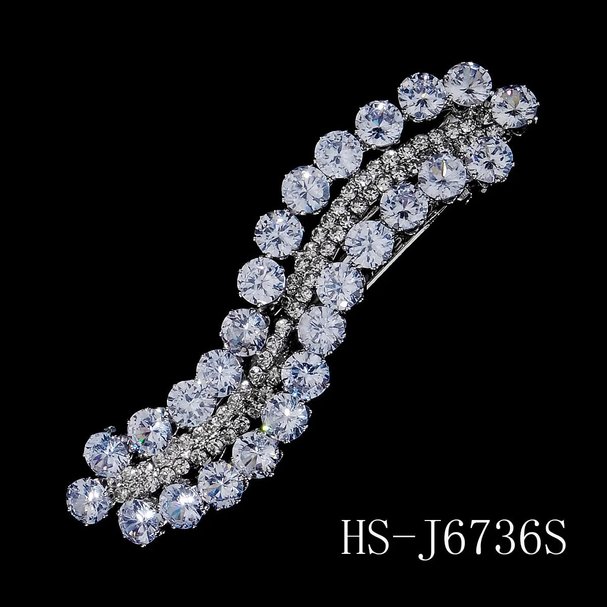 Rhinestone Zirconia Spring Clip Classic Fashion Clip Princess Halloween Birthday Gift Headdress Hair Jewelry Accessories