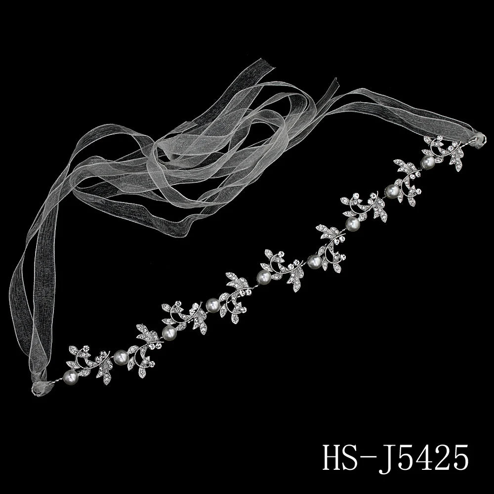 Luxurious Delicate Flower Hairband Pearl and Rhinestone Tiara Hair Accessory Bridal Wedding Party Headpieces As Gifts