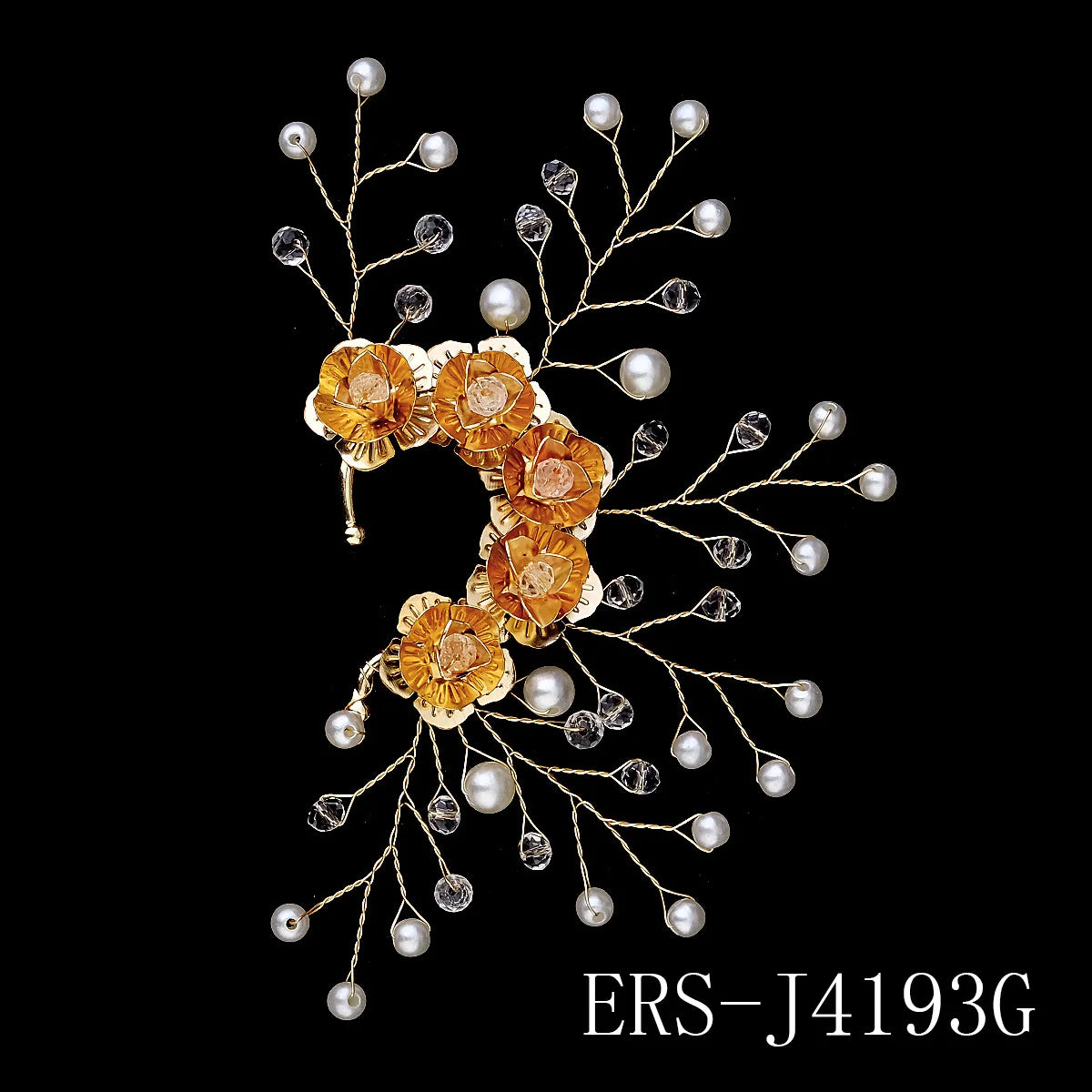 Luxury Queen's Ear Bone Clip Exquisite Rhinestone Crystal Earrings Party Bridal Jewelry Accessories For Women Important Occasion