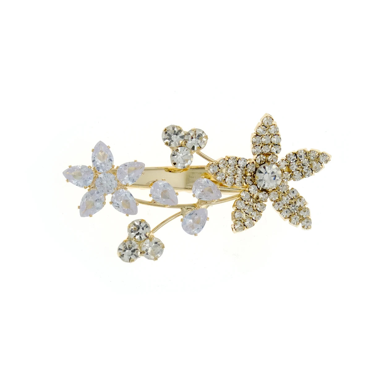 Rhinestone Zirconia Spring Clip Classic Fashion Clip Princess Halloween Birthday Gift Headdress Hair Jewelry Accessories