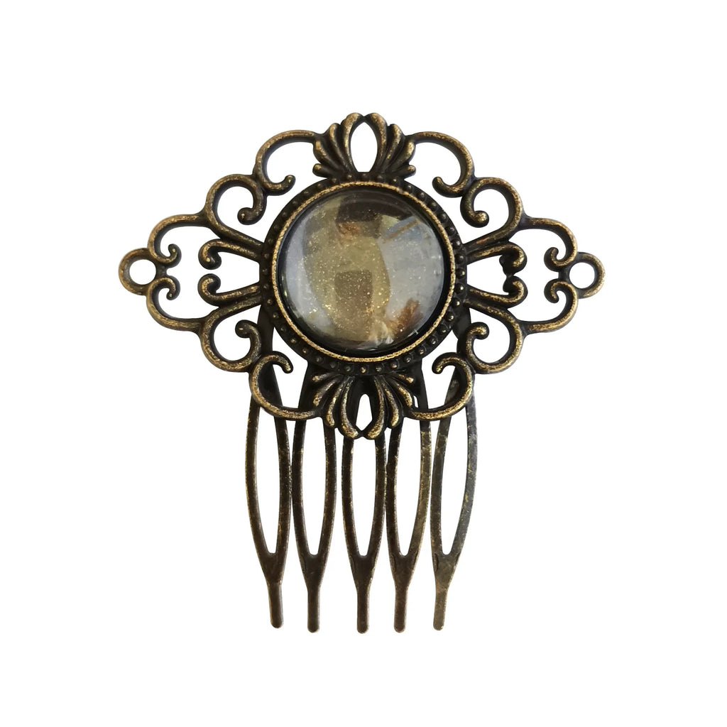 Vintage Diamond Hair Comb Fashion Leaf Pearl Alloy Hair Clips for Women Styling Curly Clip Girl Hair Accessories Headwear