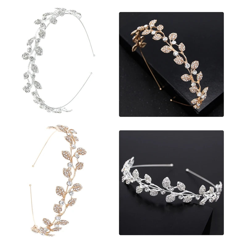 3PCS Flower Hairpin Bride Headdress For Women Pearl Mesh U-shaoped Hair Clips Fashion Girls Wedding Hair Accessories Jewelry